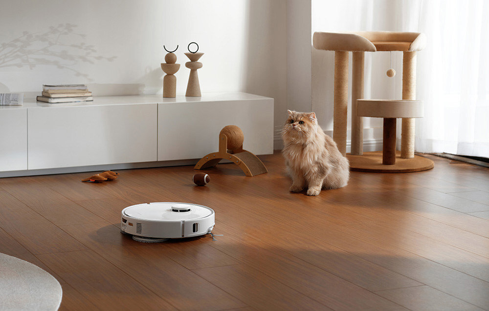 Robot sprzątający Roborock Qrevo Curv 5A1 biały